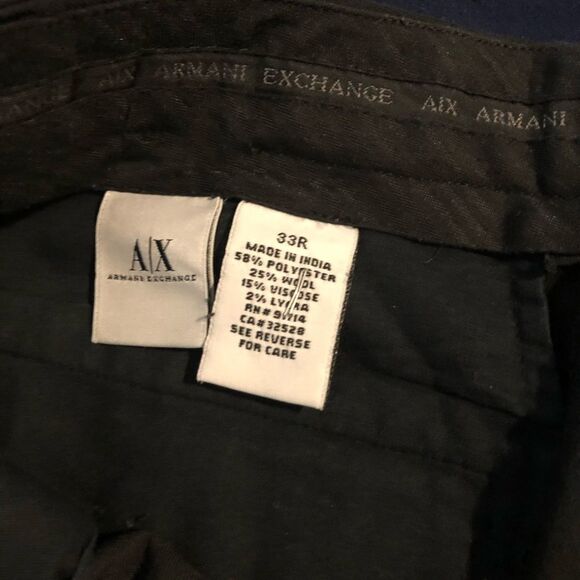 AX Armani Exchange Black Dress Pants - Picture 9 of 9